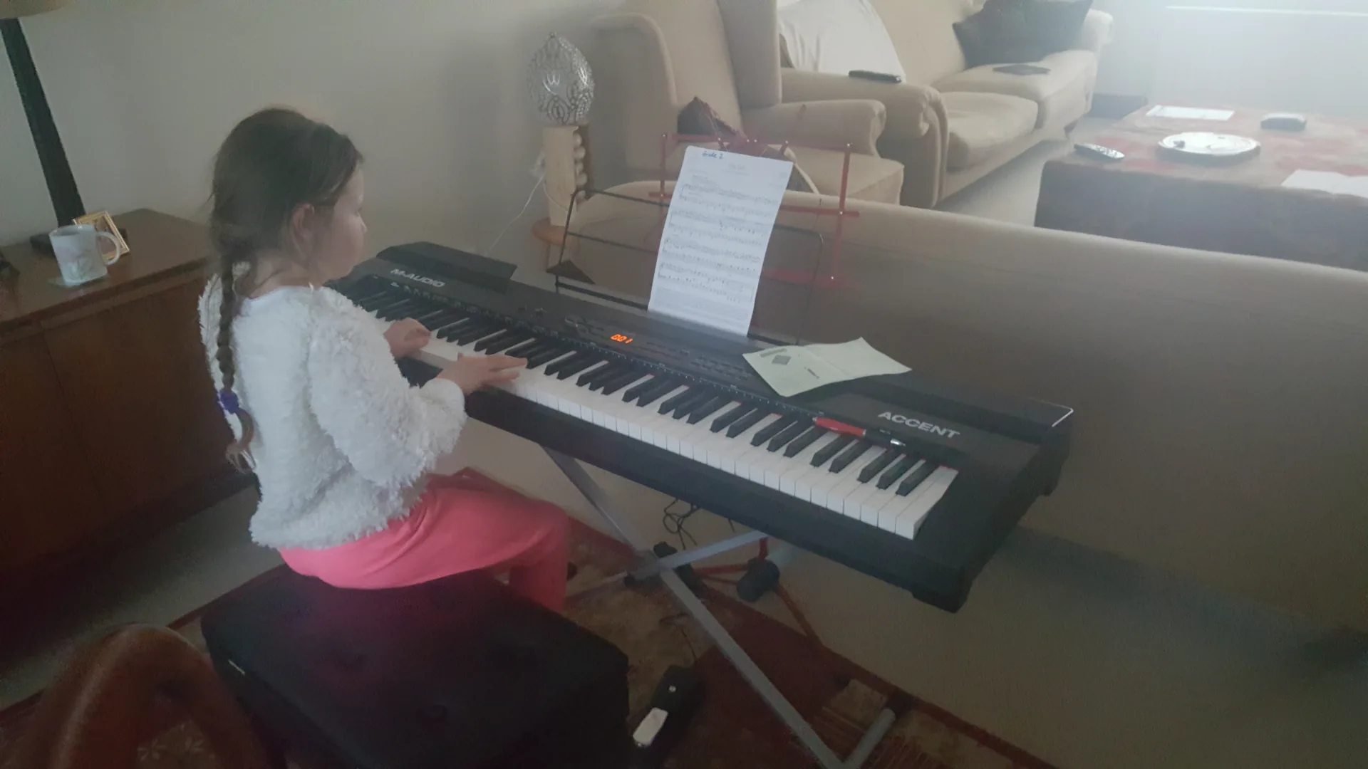 Age 4 - First Note